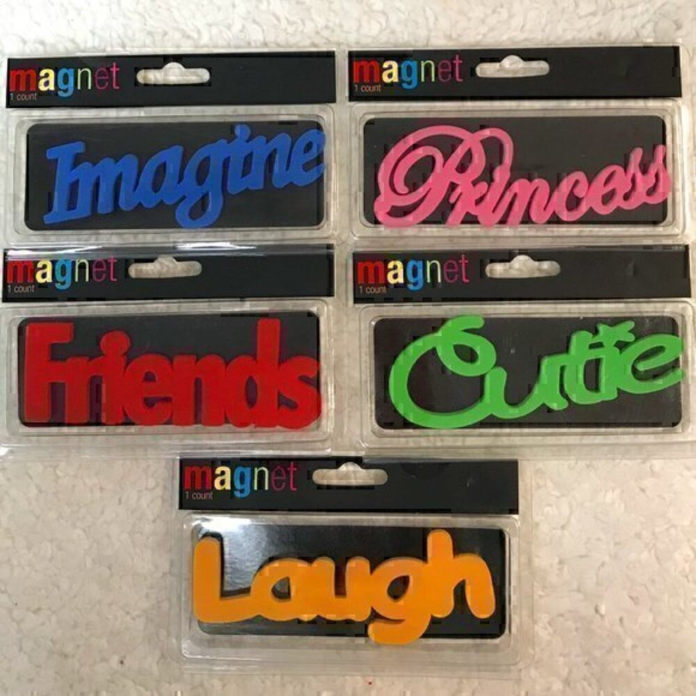Design Ideas Assorted "Word" Magnet Assortment